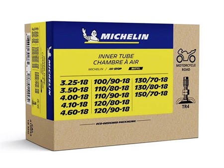 Schlauch Michelin 3.25x18 bis 4.60x18 100/90-18 bis 150/70-18 TR4