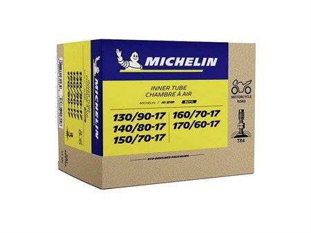 Chambre à air 130/90-17 - 140/80-17 - 150/70-17 - 160/70-17 «Michelin» Chambre à air 130/90-17 - 140/80-17 - 150/70-17 - 160/70-17 «Michelin»