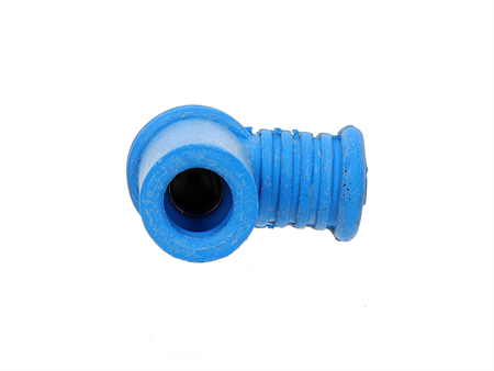 Capuchon de bougie bleu en silicone