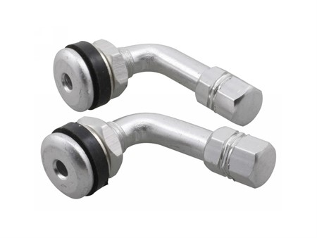 Bouchons de valve alu chromé anodisés Bouchons de valve alu chromé anodisés