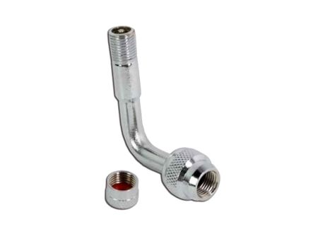 Adaptateur valve tubless coudé 90°, gonflage pratique, universel