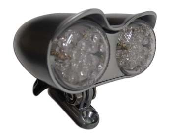 Feu/phare arrière "Bullet" alu à LED's, homologué CE Feu/phare arrière "Bullet" alu à LED's, homologué CE