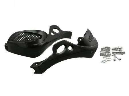 Protèges-mains intégraux Racing universels, noir Protèges-mains intégraux Racing universels, noir