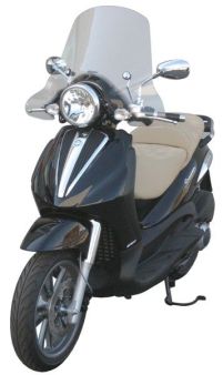 Pare brise transparent PIAGGIO Beverly 500cc 2005 à 2006 Pare brise transparent PIAGGIO Beverly 500cc 2005 à 2006