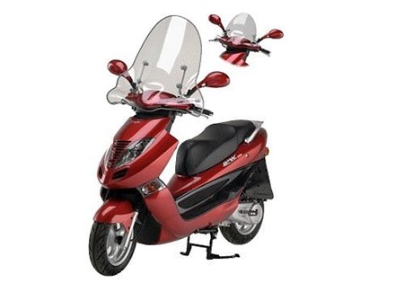 Windschutzscheibe transparent, Kymco Bet & Win