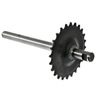 Tretlagerwelle 215mm, 24Zähne, Peugeot 103 Tretlagerwelle 215mm, 24Zähne, Peugeot 103