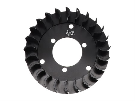 Turbine / Hélice de refroidissement en alu CNC, vélomoteurs SACHS 502, 50/2 et 50/3 (allumage Bosch, Ducati, HPI, MVT) Turbine / Hélice de refroidissement en alu CNC, vélomoteurs SACHS 502, 50/2 et 50/3 (allumage Bosch, Ducati, HPI, MVT)