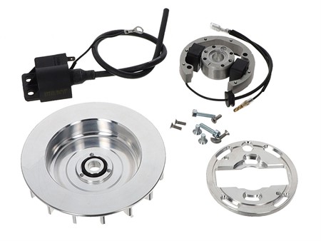 Allumage électronique Selettra PVR, sans lumières, avec turbine CNC, vélomoteurs Piaggio Ciao/SI