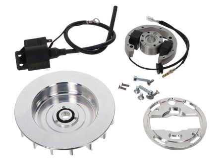 Allumage électronique Selettra "PVR", sans lumières, avec turbine CNC, vélomoteurs Piaggio Ciao/SI