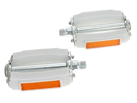 Pedale Kunststoff weiss Union "Classic"