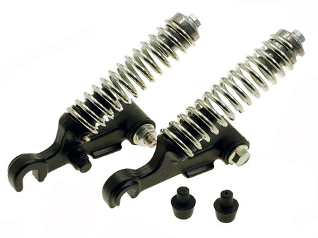 Balancier de suspension avant complet chrome, pour fourche vélomoteurs Piaggio Ciao Balancier de suspension avant complet chrome, pour fourche vélomoteurs Piaggio Ciao