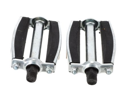 Pedal-Set Union «chrom» Solex / Universal (Paar) Gewinde M14x1.25