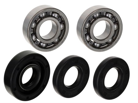 Kurbelwellenlagerset, inkl. Simmerringen, Sachs 504 Typ 1 Kurbelwellenlagerset, inkl. Simmerringen, Sachs 504 Typ 1