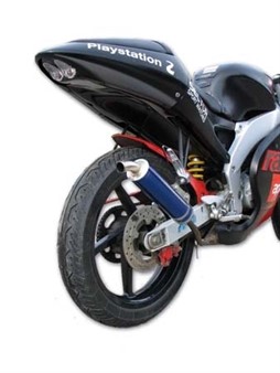 Passage de roue MTKT, Aprilia RS50 (99-05), noir