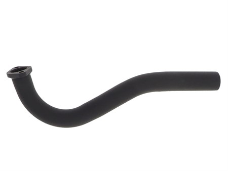 Tuningkrümmer schwarz «Flammenrohr» 28mm, Puch Supermaxi LG1/LG2