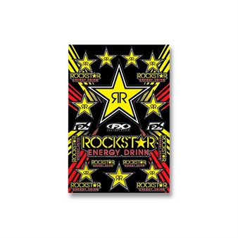 Kit stickers/autocollants FX Rockstar/Energy (33 x 48cm)