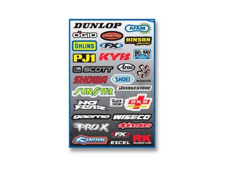 Autocollants FX Brands Kit A (33 x 48cm) Autocollants FX Brands Kit A (33 x 48cm)
