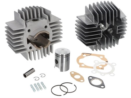 Kit cylindre AKOA alu 50cc 38mm avec culasse bagué 1.6cv, vélomoteur Puch Kit cylindre AKOA alu 50cc 38mm avec culasse bagué 1.6cv, vélomoteur Puch