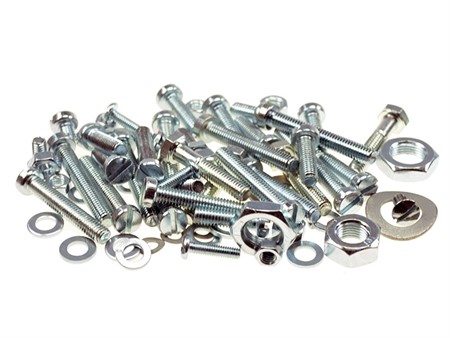 Kit visserie complète pour moteur SACHS 50/2, 50/3, 50/4, acier zingué Kit visserie complète pour moteur SACHS 50/2, 50/3, 50/4, acier zingué