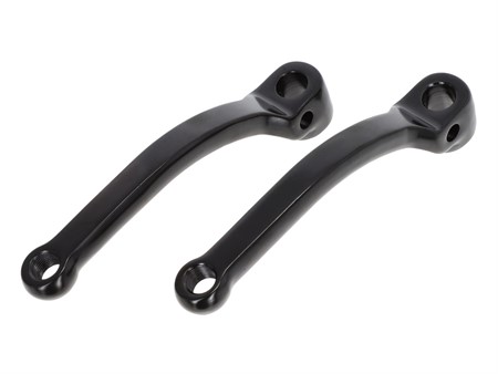 Kit manivelles de pédalier gauche+droite 180mm qualité 1A noire, universelles Puch type origine Kit manivelles de pédalier gauche+droite 180mm qualité 1A noire, universelles Puch type origine