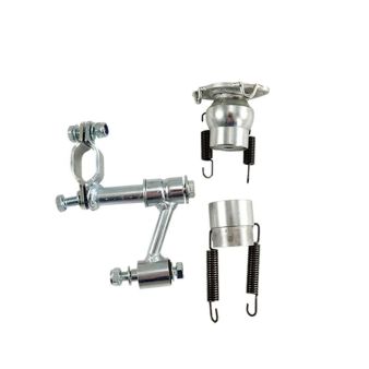 Kit support complet pour pot Doppler ER1 Peugeot 103 (sortie à droite)