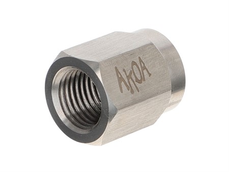 Hinterradmutter Inox M14x1,5mm Piaggio Ciao-Si-Bravo «anstelle Freilauf»