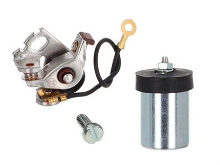 Set rupteur/condensateur Bosch, allumage Bosch/Ducati, vélomoteurs Puch/Sachs