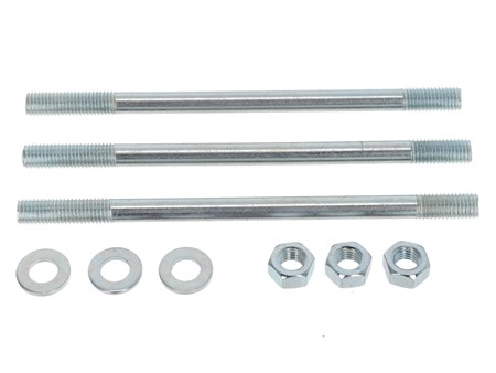 Jeu de goujons pour cylindre, (3pcs) M7x120mm, vélomoteurs Piaggio/Gilera