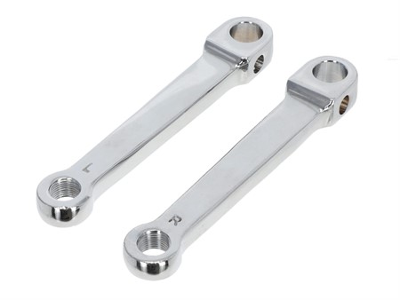 Tretkurbeln 1A Qualität «160 mm» chrom, universal