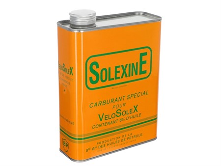 Bidon SOLEXINE jaune pour essence 2 litres (réservoir secours)