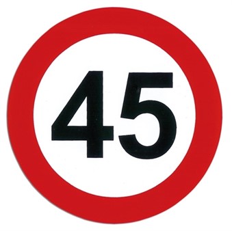 Aufkleber, 45km/h Aufkleber, 45km/h