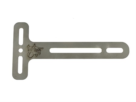 Halterung Rückstrahler Inox 150x75x2mm Halterung Rückstrahler Inox 150x75x2mm