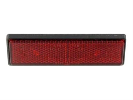 Catadioptre/reflecteur arrière rectangulaire/rouge à visser, homologué CE Catadioptre/reflecteur arrière rectangulaire/rouge à visser, homologué CE