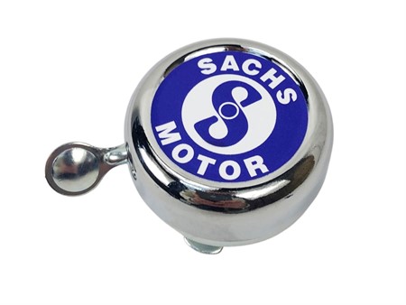 Glocke / Klingel "Sachs", verchromt blau Glocke / Klingel "Sachs", verchromt blau