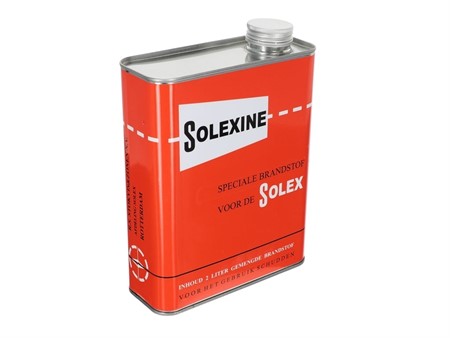 Bidon SOLEXINE orange pour essence 2 litres (réservoir secours)