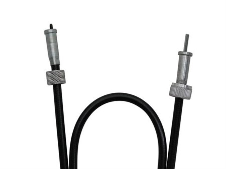 Câble de compteur CEV / Veglia, 76cm, embout vissable haut et bas, noir