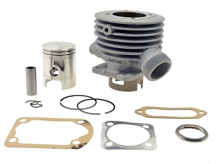 Kit cylindre AKOA type Racing 41mm complet, vélomoteurs Sachs 502