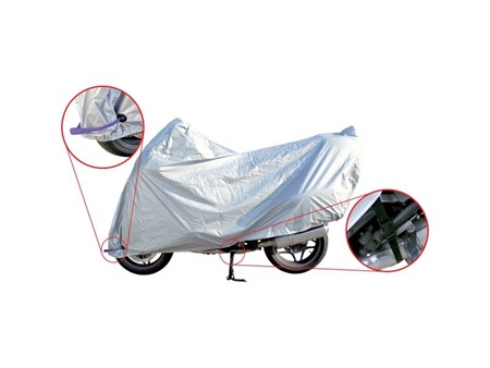 Faltgarage Mofa/Scooter silber L