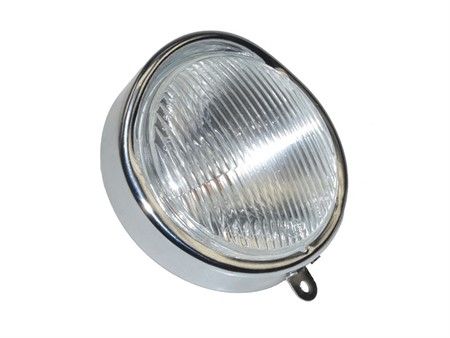 Eierlampe silber/chrom (Befestigung unten)