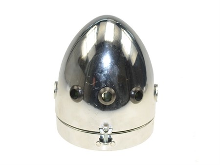 Eierlampe Chrom «Befestigung seitlich»