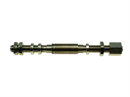 Axe de roue avant complet 158x11mm (filetage M11x1.00mm), vélomoteurs Peugeot 103 Axe de roue avant complet 158x11mm (filetage M11x1.00mm), vélomoteurs Peugeot 103