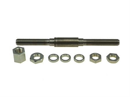 Axe de roue avant complet 158x11mm (filetage M11x1.00mm), vélomoteurs Peugeot 103