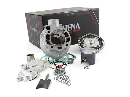 Zylinderkit Athena 80cc, mit Auslassschieber, Minarelli AM6