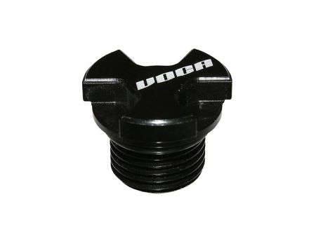 Getriebeöl-Einfüllschraube VOCA Derbi Senda/GPR, Alu CNC, Schwarz Getriebeöl-Einfüllschraube VOCA Derbi Senda/GPR, Alu CNC, Schwarz