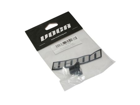 Bouchon remplissage huile VOCA alu CNC noir, moto 50cc Derbi Senda/GPR diverses