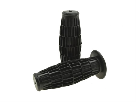 Lenkergriffe schwarz retro universal Lenkergriffe schwarz retro universal