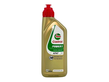 Huile 2 Temps Castrol A747 base ricin, compétition