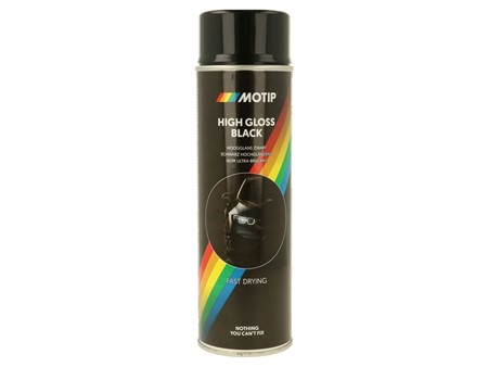 Spray de peinture universel noir mat 500ml Spray de peinture universel noir mat 500ml