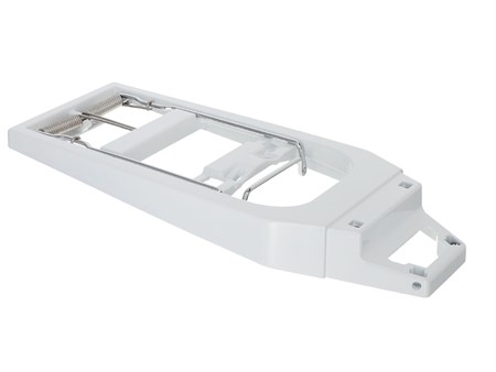 Porte bagage AKOA blanc (clapet fermeture inclus), vélomoteur Puch X30 Porte bagage AKOA blanc (clapet fermeture inclus), vélomoteur Puch X30