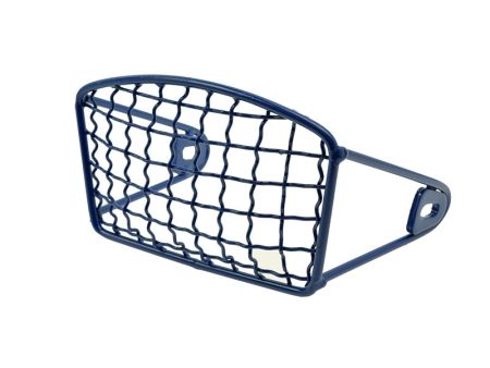 Lampengitter eckig blau Lampengitter eckig blau